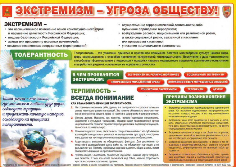 ПАМЯТКА по противодействию и профилактике экстремизма. ПАМЯТКА по противодействию и профилактике экстремизма.
